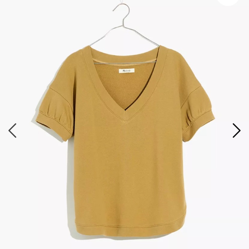 Madewell Re(Sourced) French Terry SweatShirt Tee